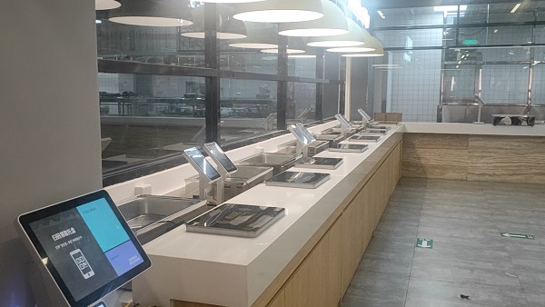 戈子科技自選餐廳稱重結算系統(tǒng) 助力企業(yè)建設智慧食堂